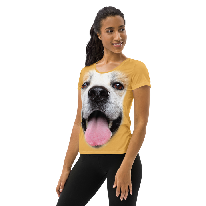 Maglietta sportiva donna Akita Inu - Gufetto Brand