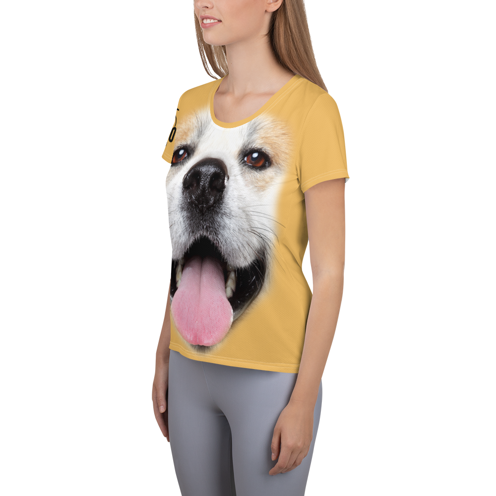 Maglietta sportiva donna Akita Inu - Gufetto Brand