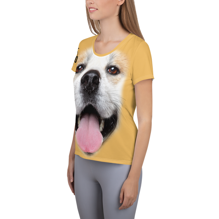 Maglietta sportiva donna Akita Inu - Gufetto Brand