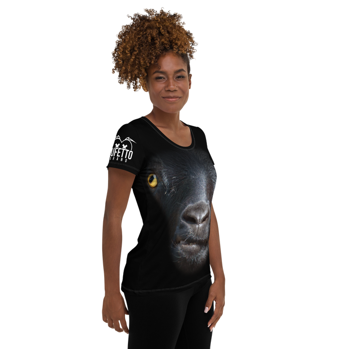 Maglietta sportiva donna GOAT - Gufetto Brand