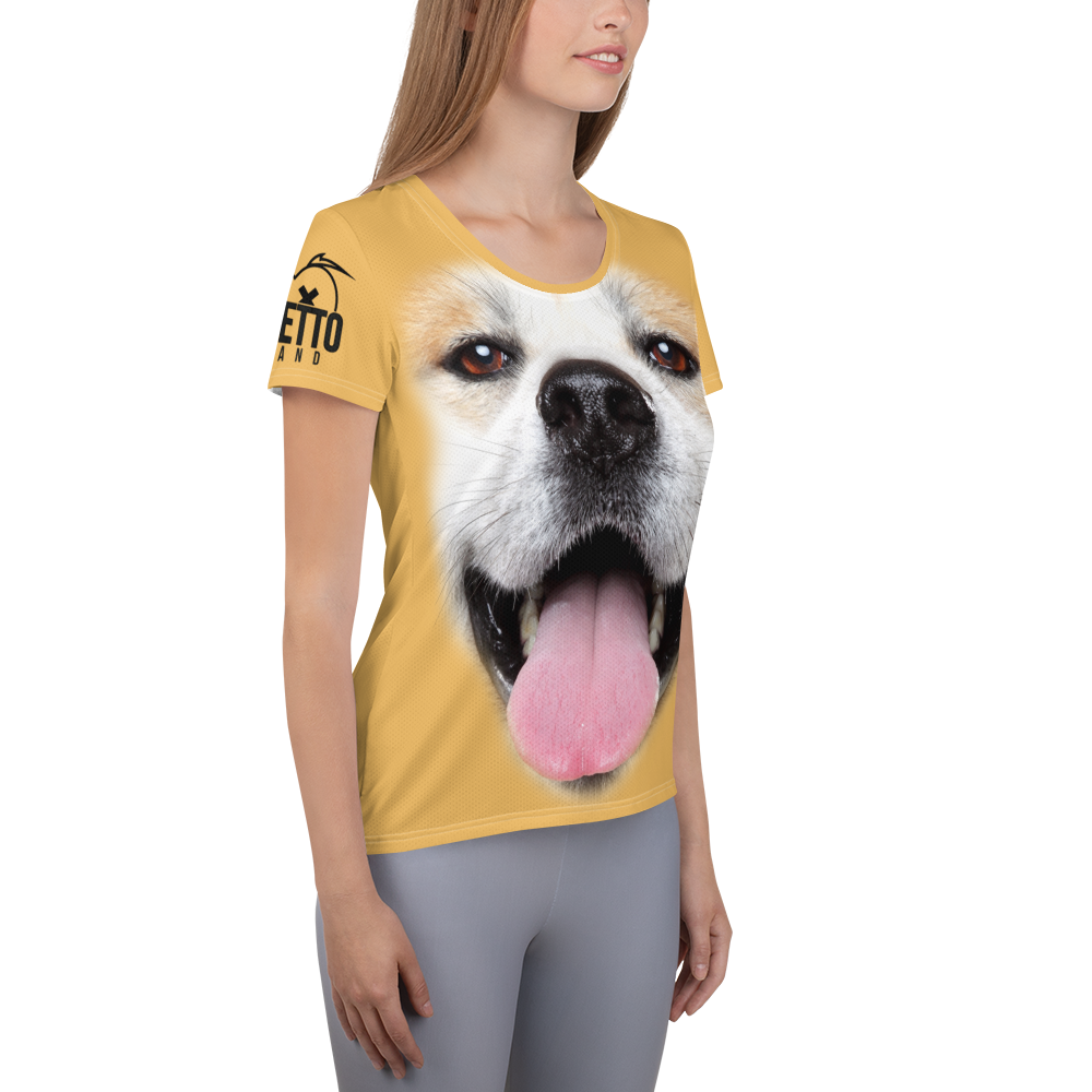 Maglietta sportiva donna Akita Inu - Gufetto Brand
