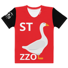 T-shirt donna Oca Red Edition - Gufetto Brand
