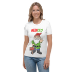 T-shirt donna Mediolo Bianca - Gufetto Brand