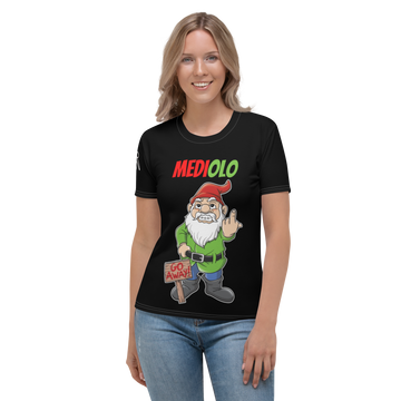 T-shirt donna Mediolo Nera