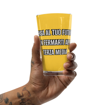 Bicchiere da birra TERZA MEDIA