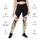 Leggings sportivi Principesse 2.0 - Gufetto Brand