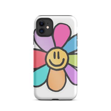 Cover iPhone rigida Flower