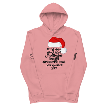 Felpa con cappuccio ecologica classica unisex Uomo/Donna Gingobbè