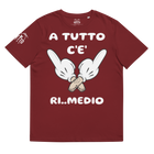 Maglietta in cotone organico unisex Ri..Medio - Gufetto Brand