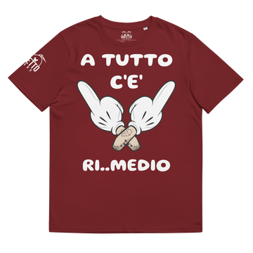 Maglietta in cotone organico unisex Ri..Medio