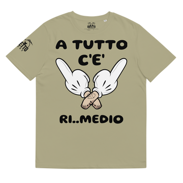 Maglietta in cotone organico unisex Ri..Medio