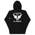 Felpa con cappuccio unisex Ri..Medio - Gufetto Brand