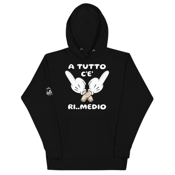 Felpa con cappuccio unisex Ri..Medio