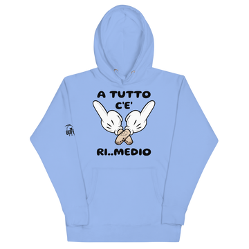 Felpa con cappuccio unisex Ri..Medio