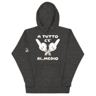 Felpa con cappuccio unisex Ri..Medio - Gufetto Brand
