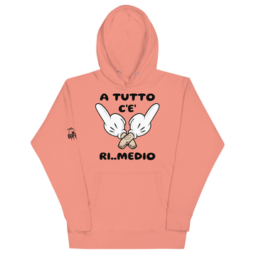 Felpa con cappuccio unisex Ri..Medio