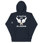 Felpa con cappuccio unisex Ri..Medio - Gufetto Brand