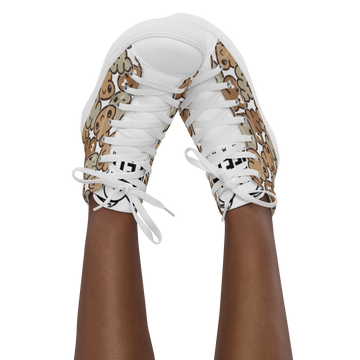 Sneakers alte in tela da donna MERDINA