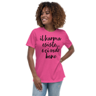 T-shirt relaxed fit donna Karma - Gufetto Brand