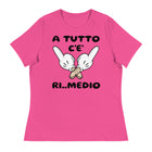 T-shirt relaxed fit donna Ri..Medio - Gufetto Brand