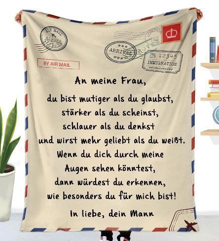 Busta Lettera Scrittura Coperta di flanella - Gufetto Brand 