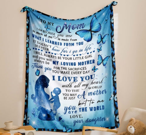 Coperta in flanella - Gufetto Brand 