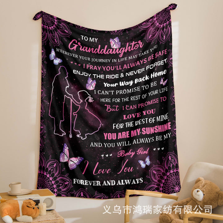 Coperta in flanella - Gufetto Brand 