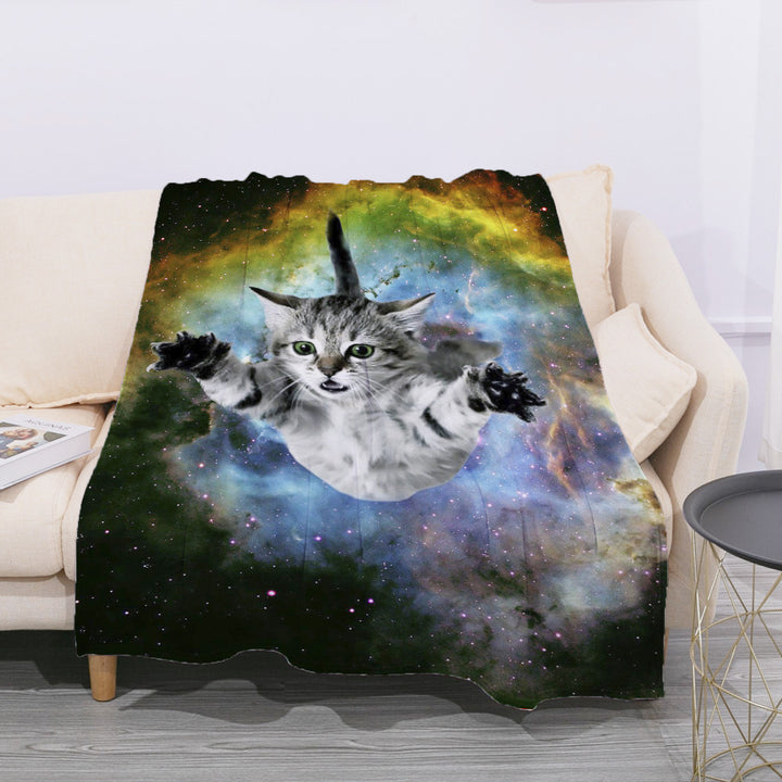 Coperta da siesta per ufficio in flanella - Gufetto Brand 