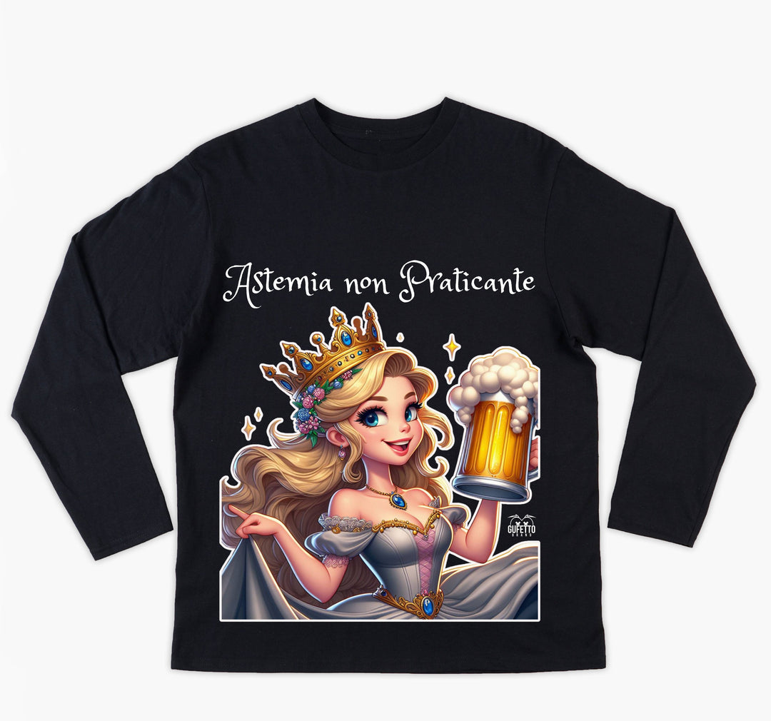 T-shirt Donna PRINCIPESSA ASTEMIA  ( PA77052390 ) - Gufetto Brand 