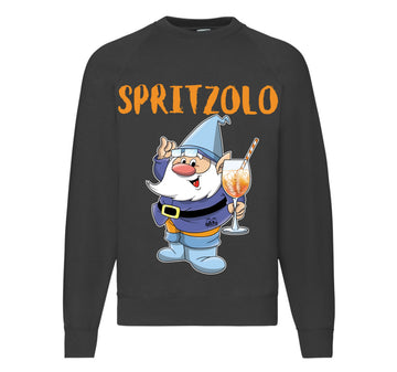 Felpa Uomo Nera Classic Spritzolo Outlet