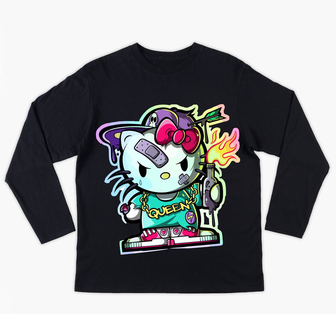 T-shirt Donna QUEEN ( MI76098734 ) - Gufetto Brand 