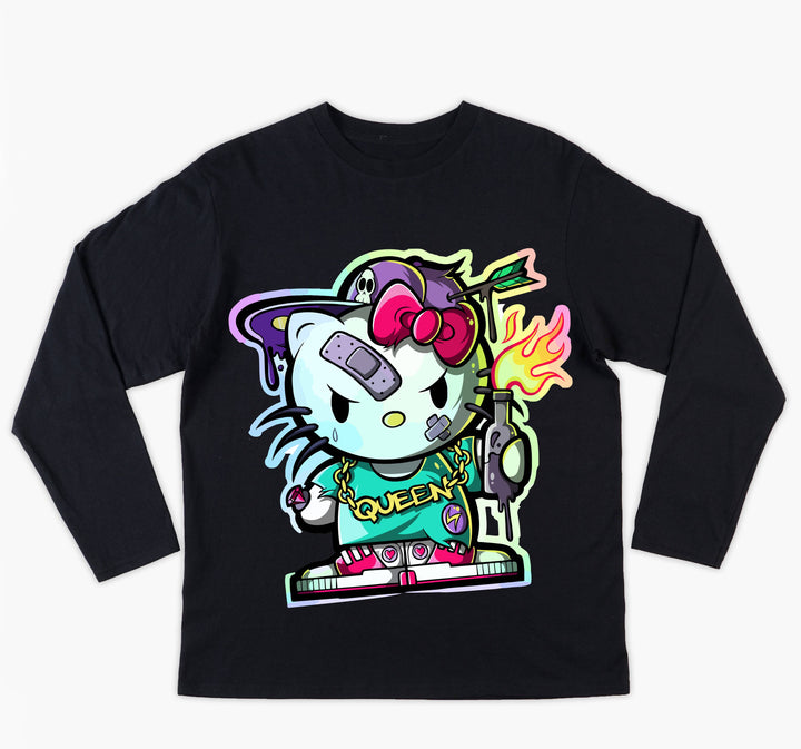 T-shirt Donna QUEEN ( MI76098734 ) - Gufetto Brand 