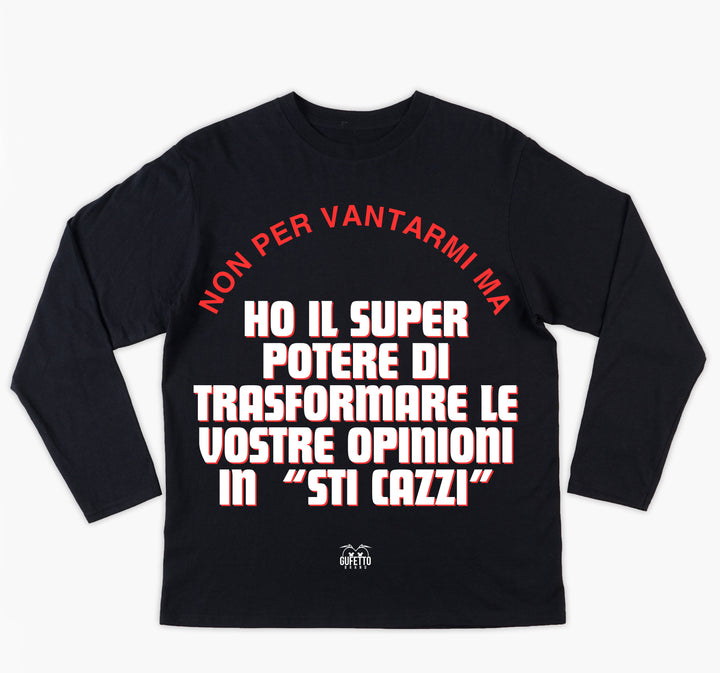 T-shirt Uomo SUPERPOTERE ( SU1489324589 ) - Gufetto Brand 