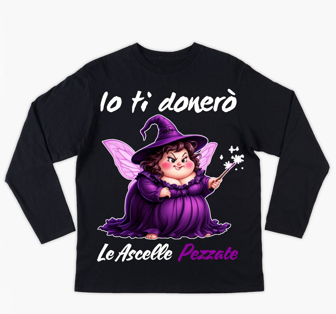 T-shirt Donna Le Fatine Ignoranti ASCELLE PEZZATE ( AP46098845 ) - Gufetto Brand 