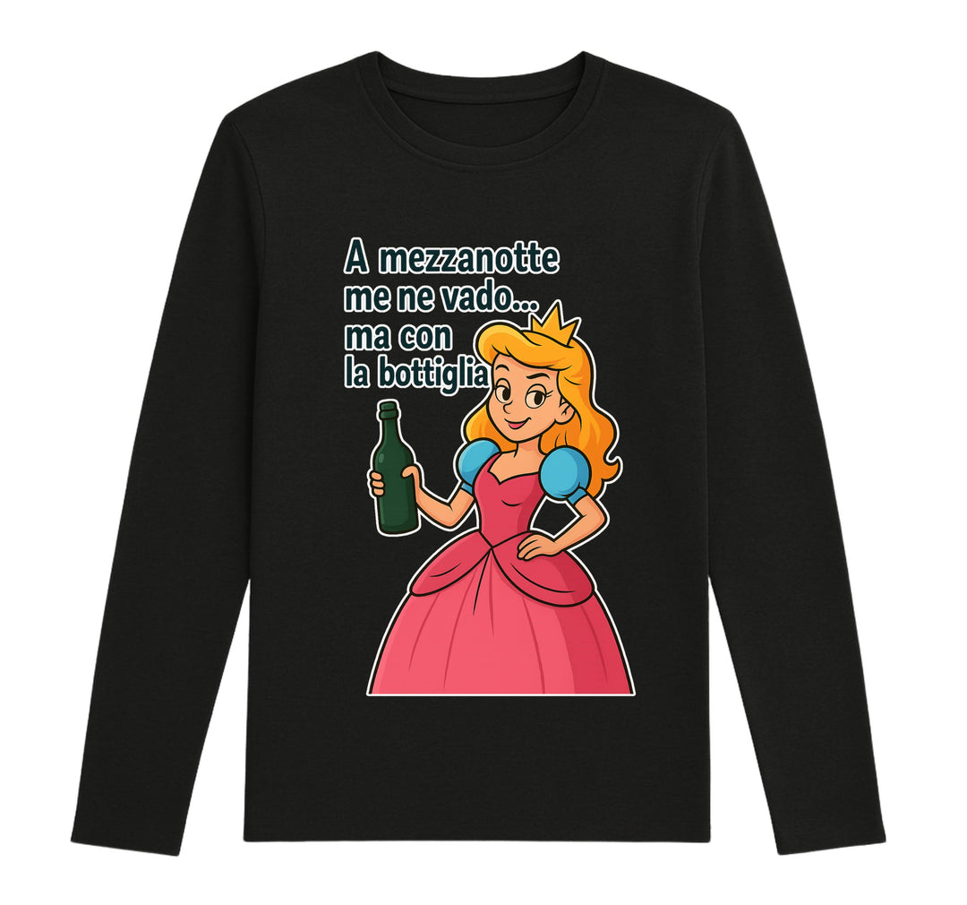 T-shirt Donna MEZZANOTTE ( ME852741963 ) - Gufetto Brand 
