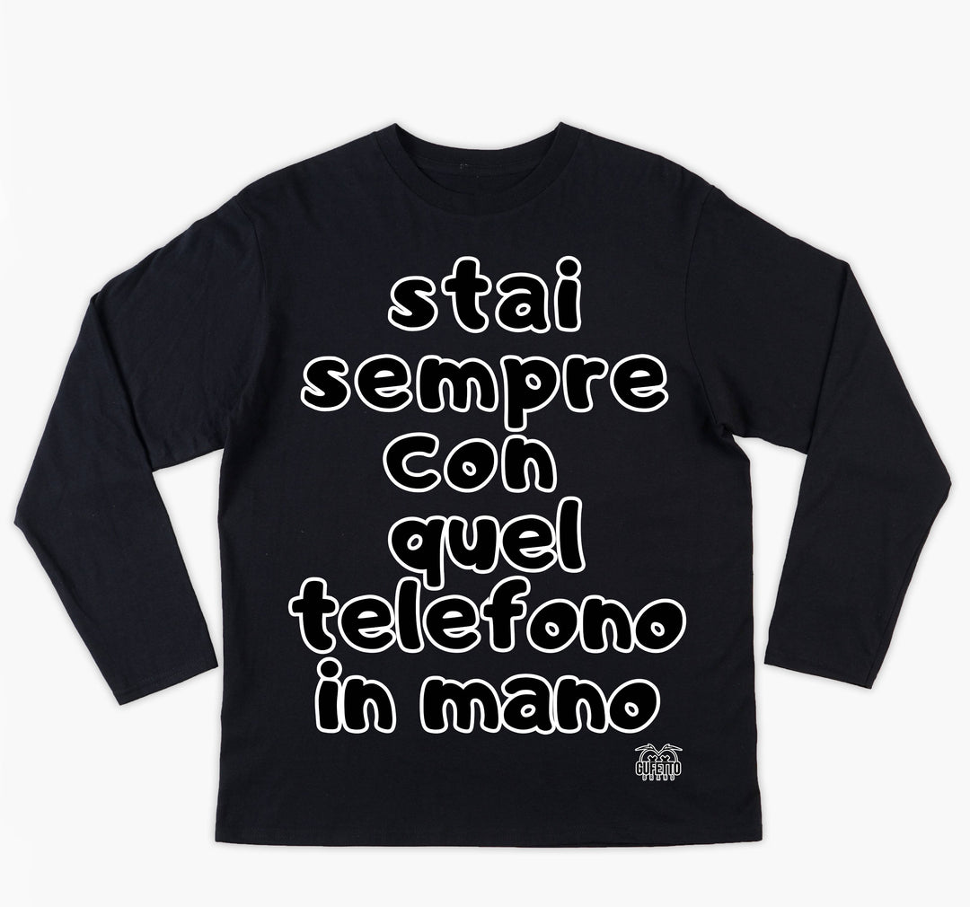 T-shirt Donna TELEFONO ( TE5263857496 ) - Gufetto Brand 