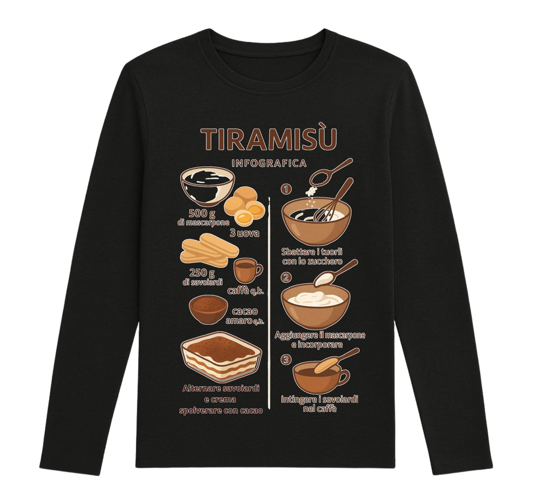 T-shirt Uomo TIRAMISU' ( TI709843256 ) - Gufetto Brand 