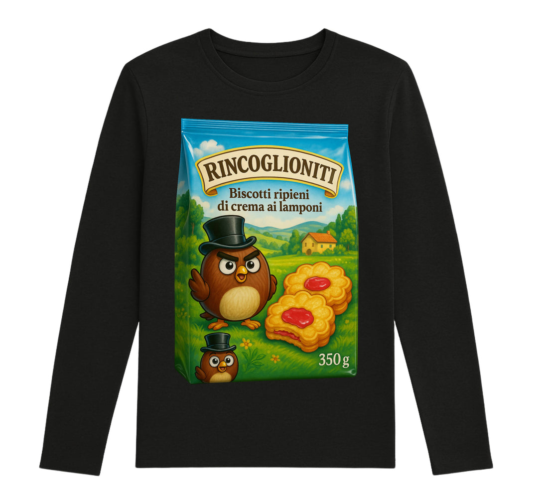 T-shirt Donna BISCOTTI RINCOGLIONITI ( BR560987345 ) - Gufetto Brand 