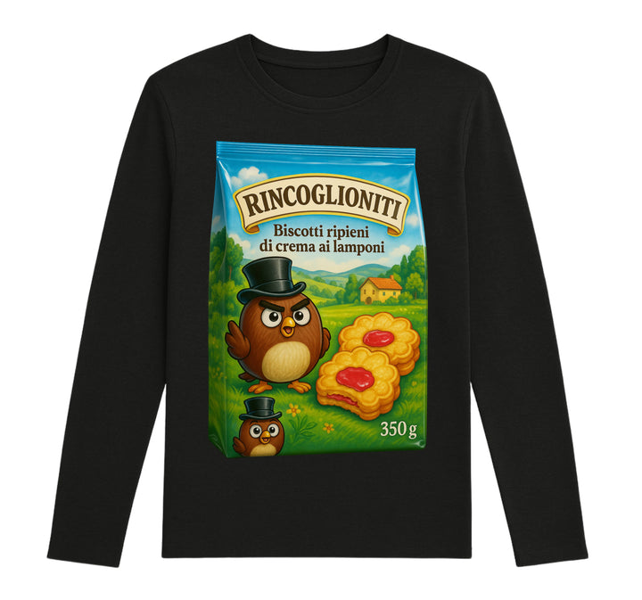 T-shirt Donna BISCOTTI RINCOGLIONITI ( BR560987345 ) - Gufetto Brand 