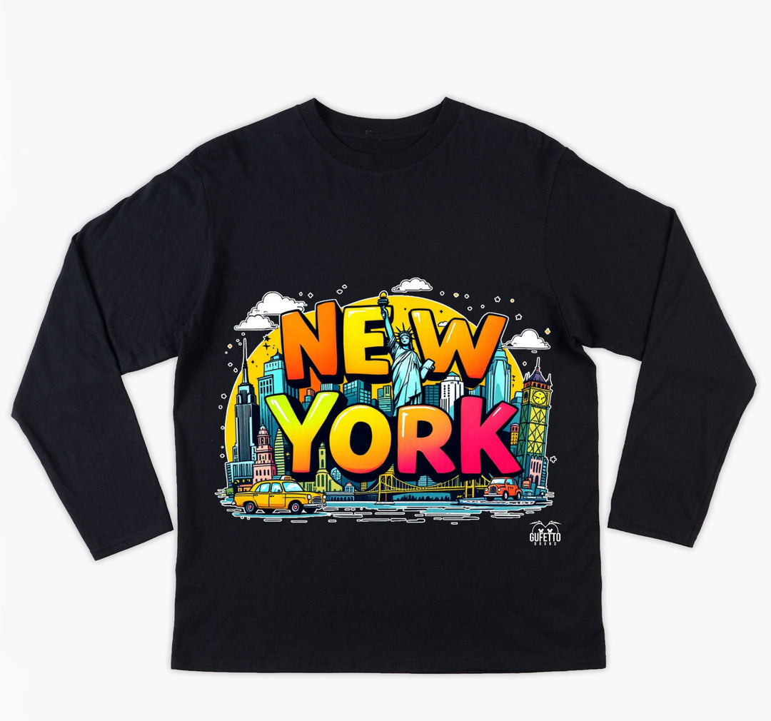 T-shirt Uomo NEW YORK ( NY89523156 ) - Gufetto Brand 