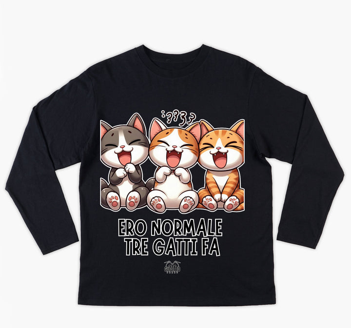 T-shirt Donna TRE GATTI FA ( TR8019274653758 ) - Gufetto Brand 