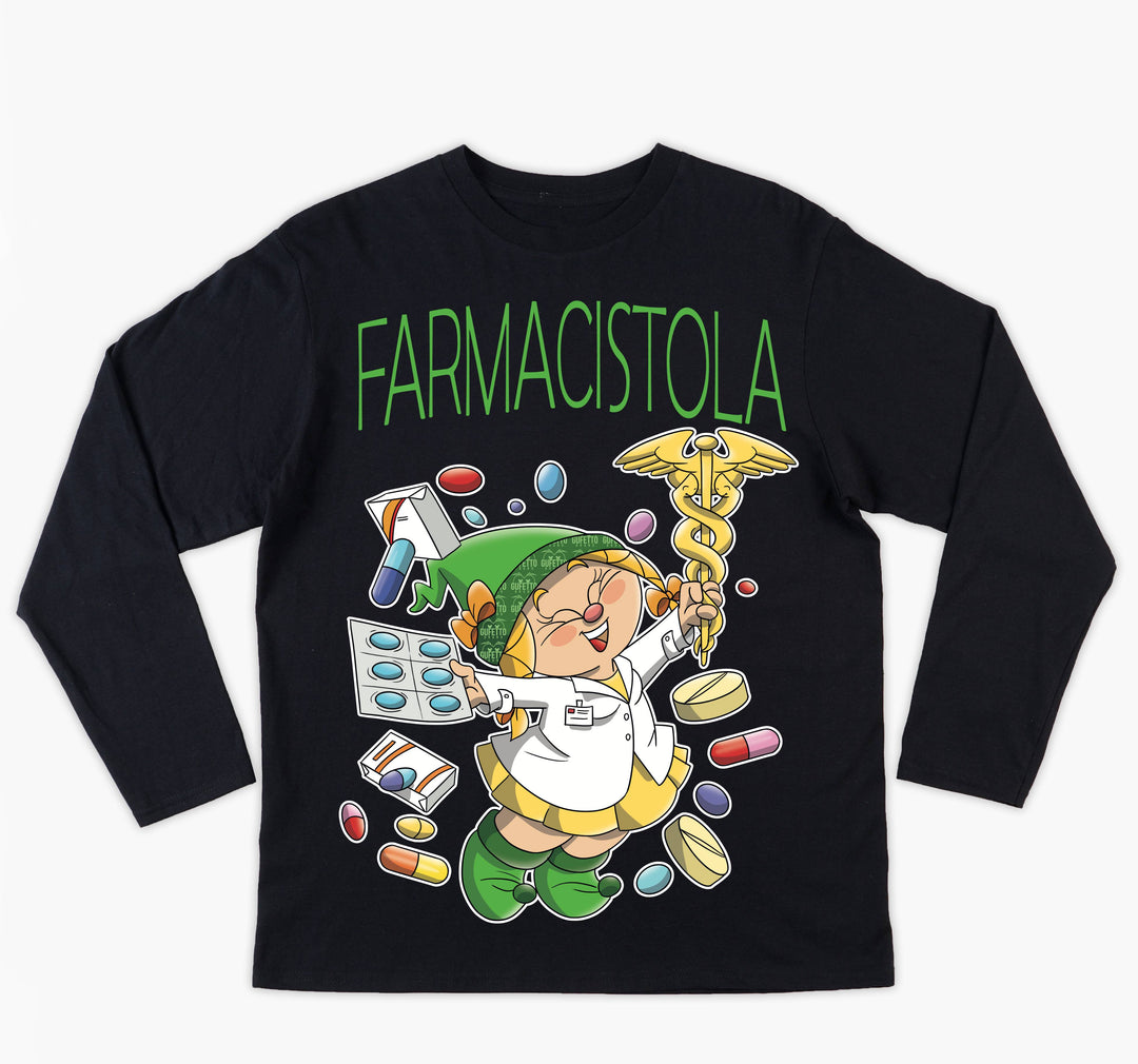 T-shirt Donna FARMACISTOLA( FA784536276 ) - Gufetto Brand 