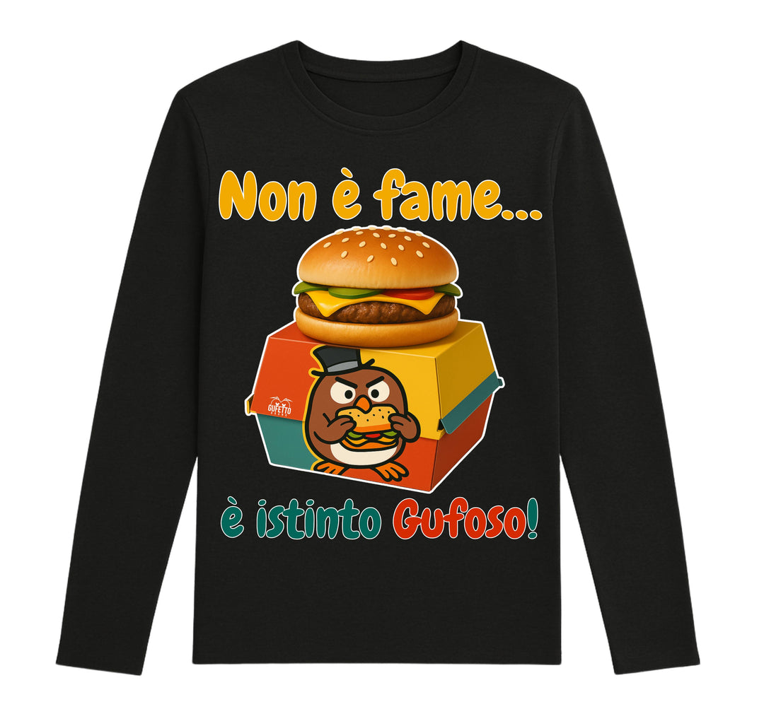 T-shirt Donna GUFETTO BURGER ( GB570987243 ) - Gufetto Brand 