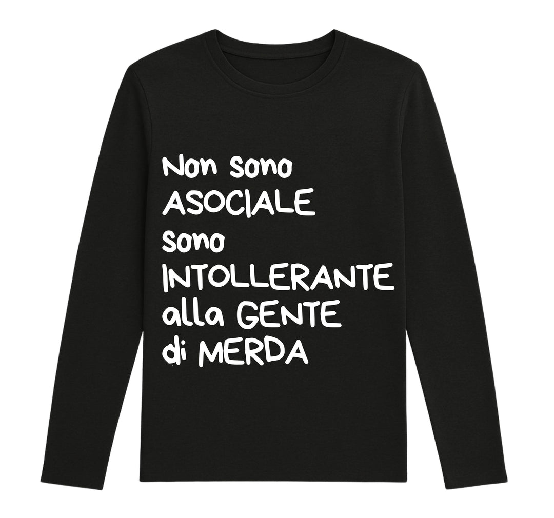 T-shirt Uomo INTOLLERANTE ( IN8524123658 ) - Gufetto Brand 