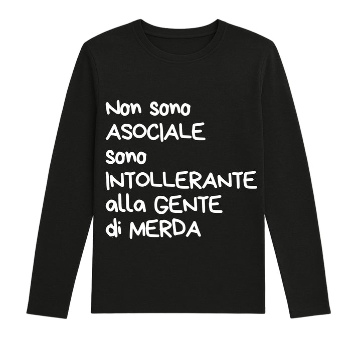 T-shirt Uomo INTOLLERANTE ( IN8524123658 ) - Gufetto Brand 