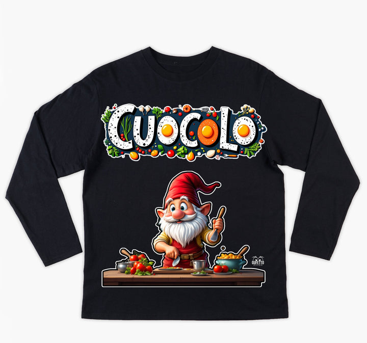 T-shirt Donna CUOCOLO 2 ( CU809453423 ) - Gufetto Brand 