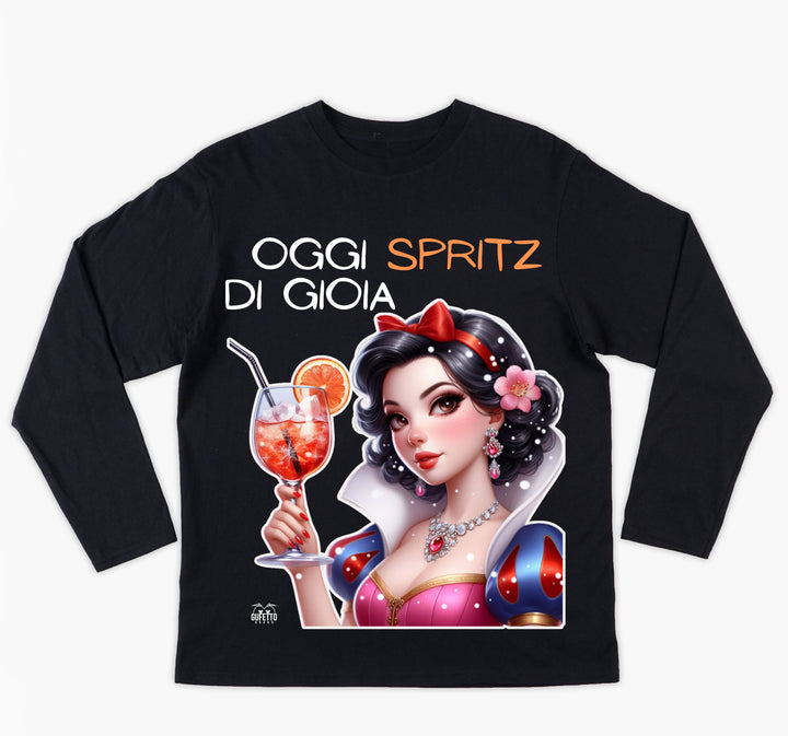 T-shirt Donna PRINCIPESSA SPRITZ  ( PS600098165 ) - Gufetto Brand 