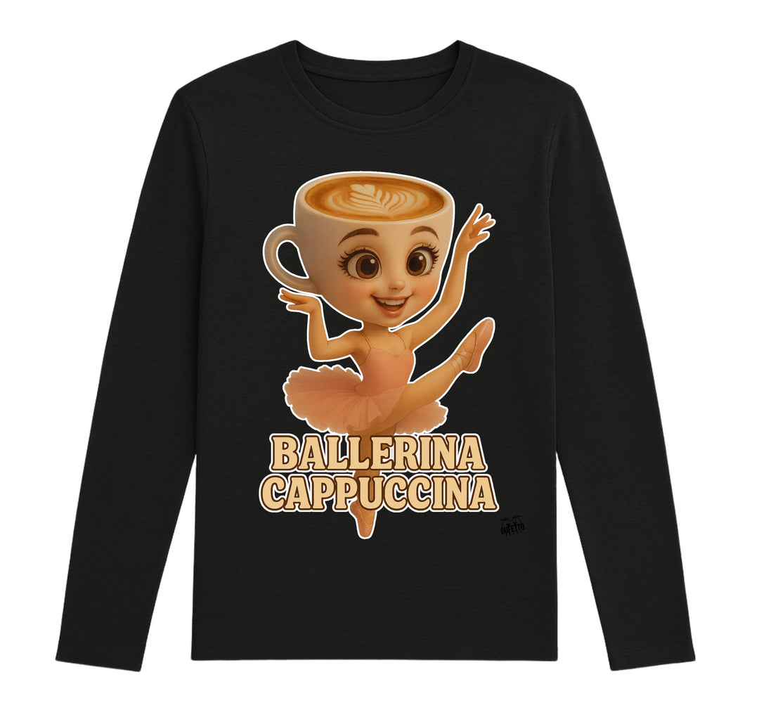 T-shirt Uomo BALLERINA CAPPUCCINA  ( BA46768954 ) - Gufetto Brand 