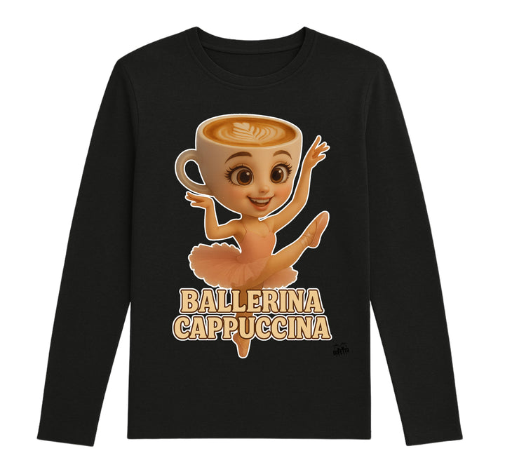 T-shirt Uomo BALLERINA CAPPUCCINA  ( BA46768954 ) - Gufetto Brand 