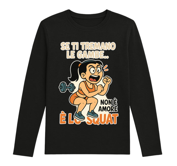 T-shirt Donna SQUAT ( SQ78542136589 ) - Gufetto Brand 